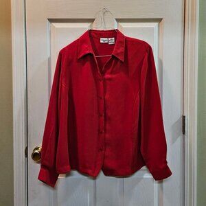 ** HOST PICK ** Women's Plus Size 22W Red Blouse
